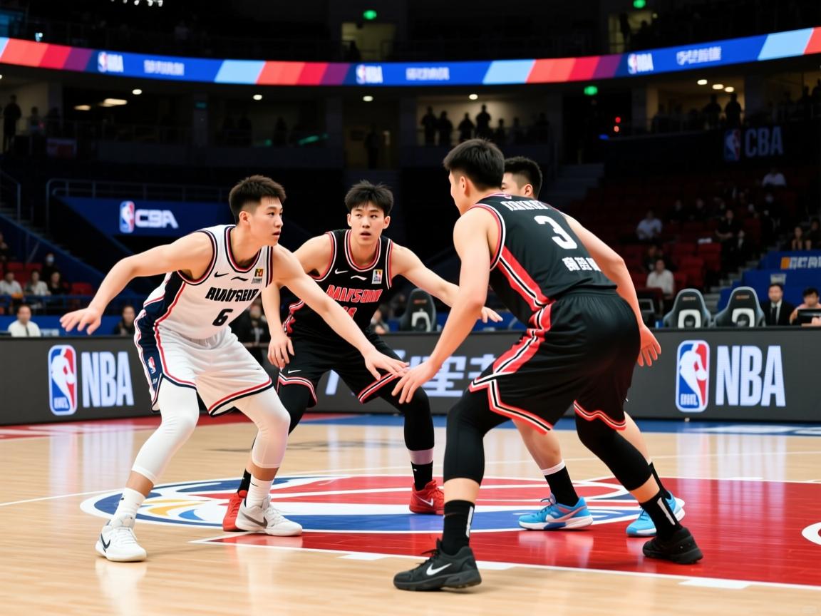 球员们在比赛中互相较量技术与智慧  第2张