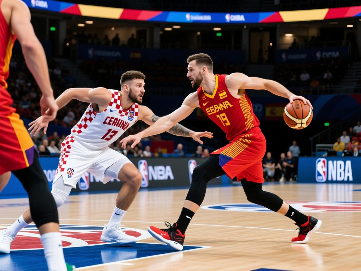 克罗地亚挑战西班牙队，双方厮杀异常激烈  第3张