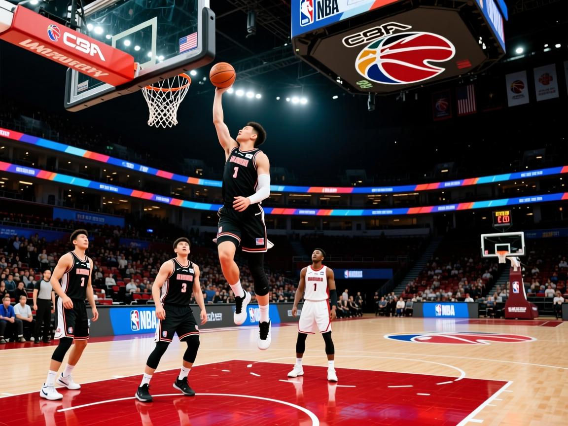 精彩扣篮连连，看点不断一波三折  第3张