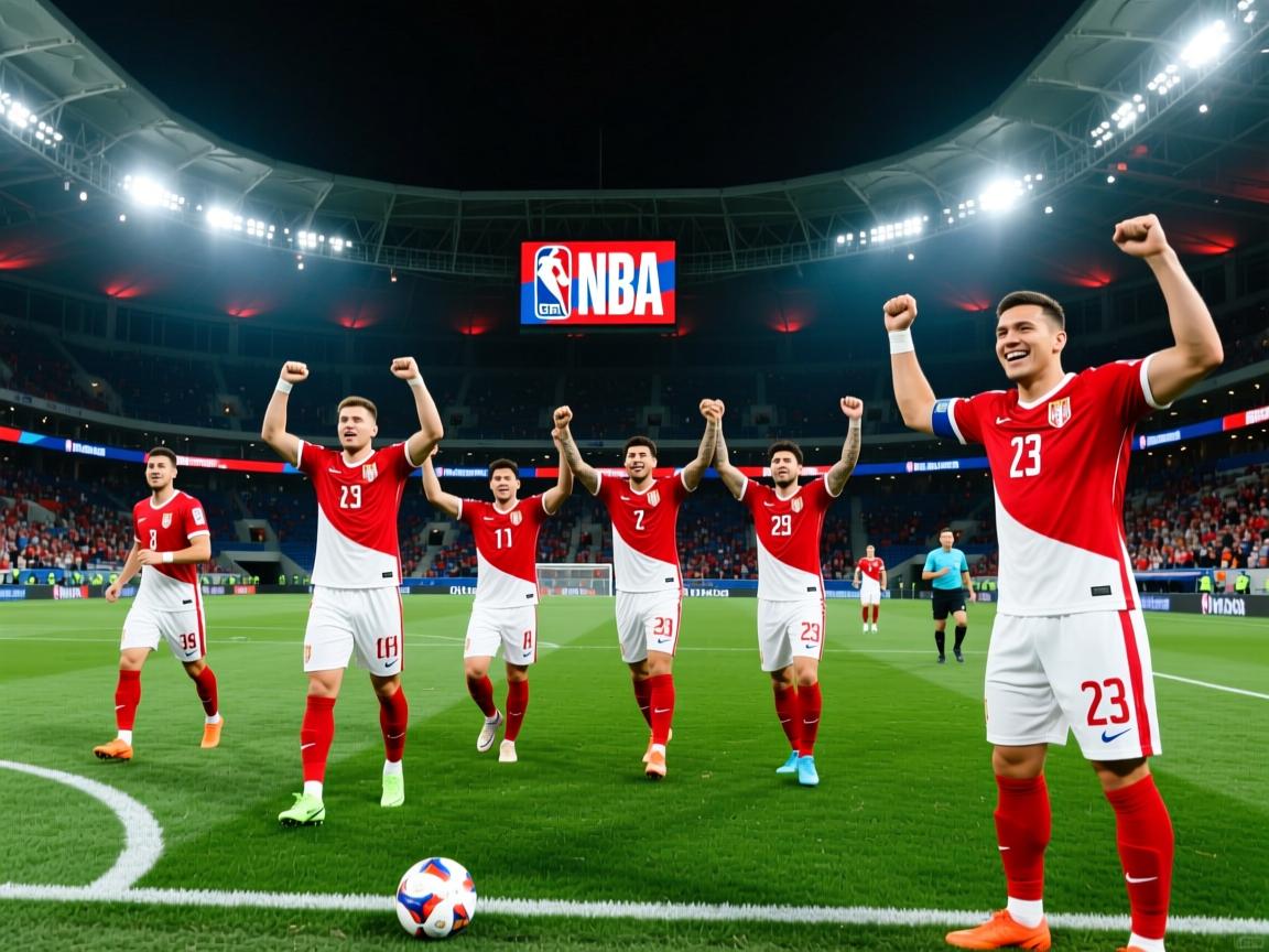 塞尔维亚队在足球比赛中取得成功