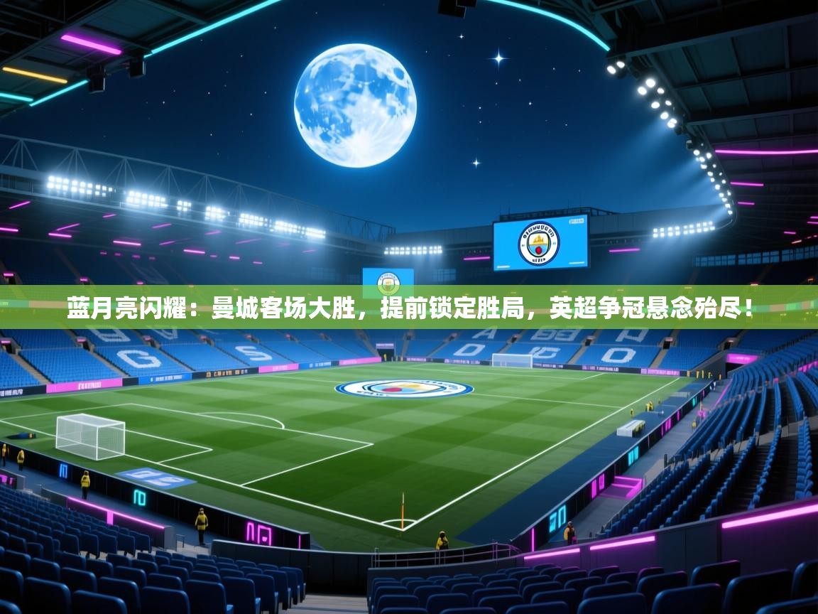 蓝月亮闪耀：曼城客场大胜，提前锁定胜局，英超争冠悬念殆尽！  第1张